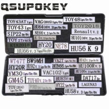 Подлинный инструмент QSUPOKEY LiShi 2 в 1, слесарные инструменты SIP22 GM45 HY20R K9 WT47T BW9MH TOY48 FORD2017 TOY2014 TOY2018 для автомобиля/Авто 2024 - купить недорого