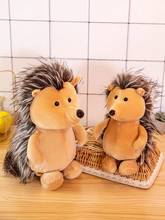 25-35cm hedgehog animal macio ouriço animal boneca recheado brinquedo de pelúcia criança crianças em casa crianças brinquedos de pelúcia para presente crianças bonecas 2024 - compre barato