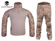 EMERSON Combat Gen2 рубашка брюки тактические военные bdu Униформа EM6914 AOR1 2024 - купить недорого