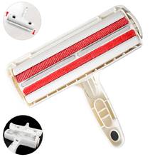 2-Way Remove Pet Hair Roller Dog Hair Remover Brush Carpet Cleaning Brush Cat Lint Sticking Roller Carpet Cleaner Brushes 2024 - buy cheap