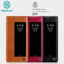 10 unids/lote venta al por mayor NILLKIN serie Qin cartera Flip Funda de cuero para Huawei Mate 30 Pro Funda de cuero genuino 2024 - compra barato