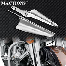 Передняя вилка для мотоцикла, обтекатель, перегородка, ветровые дефлекторы для Harley Touring 1995-2020 Street Glide Road King FLHR 2024 - купить недорого