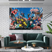 Japanese Anime My Hero Academia Posters Manga TV Wall Art Canvas Painting For Home Bedroom Decoration 2024 - buy cheap