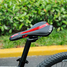 Велосипед LIETU Силиконовое седло для горного и шоссейного велосипеда, нескользящее сиденье, силикагелевая подушка, кожаный коврик для переднего сиденья 2024 - купить недорого