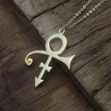 Artist Love Symbol Memorial Love Necklace Little Prince Rogers Nelson Artist Singer Pendant 2024 - buy cheap