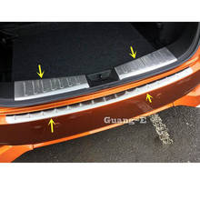 For Nissan NOTE 2017 2018 2019 2020 Car Cover Inside Outside Inner Rear Bumper Tailgate Pedal Strip Trim Plate Threshold 2024 - buy cheap
