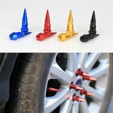 4Pcs Motorcycle Car Wheel Stem Valve Caps Auto Bike Spike Shape Dustproof Tire 2024 - buy cheap