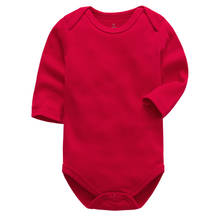 Rompers For Baby Boys And Girls Long Sleeved Cotton Red Casual Rompers Infant Jumpsuits Outfits Costume Baby Clothes 2024 - buy cheap