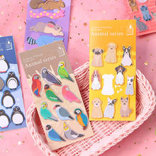 Kawaii Animal Dog Penguin Memo Pad N Times Sticky Notes Memo Notepad Cute Planner Stickers Bookmark Stationery 2024 - buy cheap