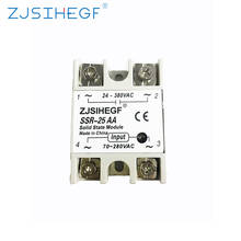 ZJSIHEGF  SSR-60AA 80AA 100AA Relay Single Phase AC Control AC 480VAC Radiator Heat Sink 2024 - buy cheap