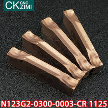 N123G2-0300-0003-CR 1125 N123G2 0300 0003 CR 1125 Carbide Inserts Cutting Inserts tools CNC Metal lathe Cutting grooving Tools 2024 - buy cheap