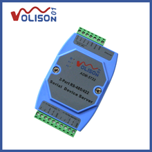VOLISON-ADM-5732 de 2 vías, 485 a TCP/IP, nivel industrial, 2 puertos, RS422, 485, servidor serie 485 a guía Ethernet 2024 - compra barato