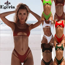 Women Bikini Sexy Push Up Swimwear Beach Thong Bikini Set Micro Biquini Swimsuit Brazilian Maillot De Bain Femme 2021 2024 - buy cheap