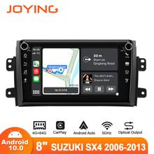 Joying 8" Android10 Car Radio for Suzuki SX4 2006-2013 GPS Carplay Optical Output DSP SPDIF Subwoofer Bluetooth5.1 DAB DVR OBD 2024 - buy cheap