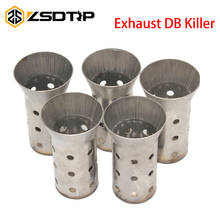 ZSDTRP 50.8mm Universal Motorcycle Exhaust Muffler DB Killer Silencer Easy to Install Motorcycle Accessories Reduce Noise 2024 - buy cheap