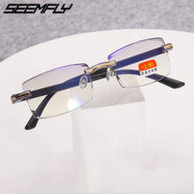 Seemfly tr90 terminou óculos de miopia moda anti luz azul estudante óculos de visão curta-1.0 -1.5 -2.0 -2.5 -3.0 -3.5 -4.0-novo 2024 - compre barato