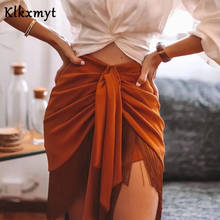 Klkxmyt Za-faldas con borlas para Mujer, minifalda Vintage de cintura alta con cremallera trasera, a la moda, 2020 2024 - compra barato