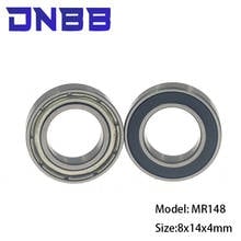 DNBB Bearings 10pcs ABEC-1 MR148 10pcs ABEC-3 MR148 10pcs ABEC-5 MR148 1 8x14x4 Miniature Ball Bearing 2024 - buy cheap