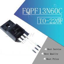 MOSFET de TO-220F, 5 unidades/lote, FQPF13N60C 13NM60N 13N60 K13A60D 13A600V 2024 - compra barato