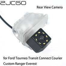 Zjcgo-câmera de estacionamento com visão traseira, à prova d'água, para ford tourneo, transit, connect, transportadora personalizada 2024 - compre barato