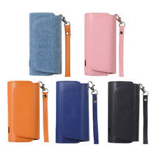 5 Colors Flip Wallet Case for Iqos 3.0 Flip Leather Case Double Book Bag Holder for Iqos3 Accessories 2024 - buy cheap