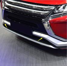 For Mitsubishi Eclipse Cross 2018 Car Accessories Front Bottom Bumper Grille Molding Trim ABS Matte 2024 - buy cheap