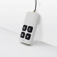 Controle remoto sem fio 433mhz, 4 teclas, cópia da porta de garagem, controle remoto duplicador
