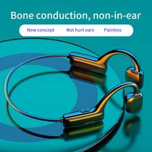 Waterproof Bluetooth Wireless Non-in-Ear Bone Conduction Headset with Microphone 2024 - buy cheap