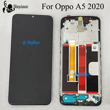 Black 6.5 inch For Oppo A5 (2020) CPH1931 CPH1959 CPH1933 CPH1935 LCD Display Touch Screen Digitizer Assembly With Frame 2024 - buy cheap