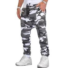Zogaa 2019 nova primavera 7 cores calças de camuflagem dos homens jogging calças esportivas fitness esporte jogging exército mais tamanho S-3XL 2024 - compre barato