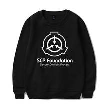 Sudadera con capucha de Scp Foundation para hombre, suéter de algodón, chaqueta Unisex, otoño e invierno, 4XL, novedad 2024 - compra barato