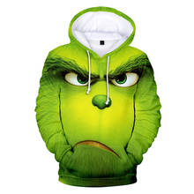 Movie Green Monkey 3D Printed Hoodie Men/Women Long Sleeve Hoodies Sweatshirt Streetwear Christmas Jacket Coat Brand Clothes 2024 - buy cheap