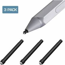 3pcs Pen Tips For Microsoft Surface Pro 4 2017 Model 1776 Rubber Pencil Nib HB Type Writing Head Stylus Refill Replacement Kit 2024 - buy cheap