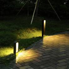 YRANK LED Bollard Lawn Light For Landscape Garden Yard Square Outdoor Lighting 30Cm LED Road Path Decorative Lighting Lawn Lamp 2024 - buy cheap