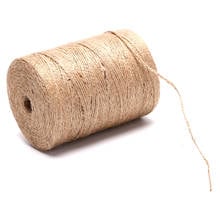 50m Handmade Hemp Linen Cords Rope To Tie Burlap Twine Rope String Home Decoration DIY Craft Accessories 2024 - buy cheap