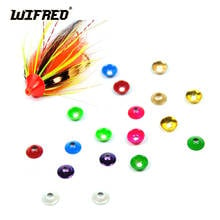 WIFREO 12PCS 10mm Brass Tube Fly Cone Disc Tube Fly Head Fly Tying Material Salmon Steelhead Fishing Tying Accessories 2024 - buy cheap