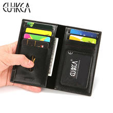 CUIKCA Card ID Holders Waterproof PU Leather Slim Wallet Card Cases Business ID Credit Card holders, Business card, Card & ID holders, no zipper, for unisex 2024 - buy cheap