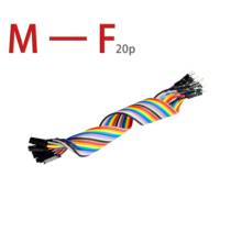 20pcs 20cm 2.54mm 1p-1p Pin Female to Male Color Breadboard Cable Jump Wire Jumper 2024 - buy cheap