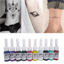 Pigmento para tatuaje de plantas naturales semipermanentes, pigmento para maquillaje permanente, tintas para pintura de arte corporal, Color TSLM1, 5 ML 2024 - compra barato
