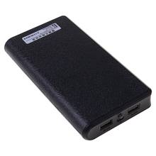 Banco de energía con USB Doble 6x18650, cargador de batería de respaldo externo, caja para teléfono, 54DB 2024 - compra barato