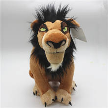 Disney-muñeco de peluche de El Rey León para niños, muñeco de felpa suave de 35cm de alta calidad, Simba, Scar 2024 - compra barato