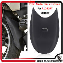 Black Motorcycle Front Fender Mudguard Wheel Hugger Rear Extension For BMW R1250RT R 1250 RT r1250rt 2018-UP 2024 - buy cheap