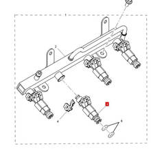 Новый оригинальный Топливный инжектор Baificar INJ300011 для Fiacom saine MG3 MG 3 2024 - купить недорого