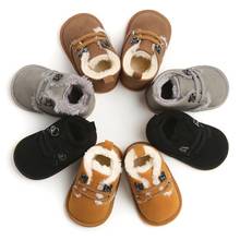 Baywell Winter Warm Newborn Baby Girls Boys Shoes First Walkers Sneakers Kids Crib Infant Toddler Footwear Boots  2024 - buy cheap