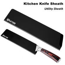 XITUO 8"7"6"5"3.5"Inch Chef Knife Sheath Slicing Vegetable Slicing Santoku Paring Knives 2PC Kitchen Knife Sheath Tool Black New 2024 - buy cheap