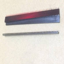 20PCS/Lot  2.54mm Single Row Female Pin header 40Pin 40P Pin Header Strip For PCB 2024 - buy cheap
