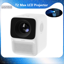 Глобальная версия Wanbo T2 Макс проектор светодиодный Портативный проектор 1920*1080P Вертикальная коррекция трапецеидальных искажений для Проектор для домашнего кинотеатра 2024 - купить недорого