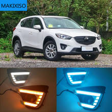 Luz de circulación diurna DRL para Mazda CX-5 CX5 2012-2016, relé de lámpara antiniebla, luz LED diurna, estilo de coche, envío gratis 2024 - compra barato