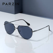 PARZIN Nylon Polarized Pilot Sunglasses for Men Alloy Double Beam Sun Glasses Men Accessories UV400 Eyewear Lentes De Sol 2024 - buy cheap