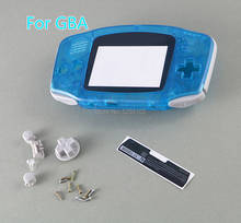 20 juegos de carcasas brillantes verdosos azul luminoso para Gameboy Advance Night, funda carcasa con luz para GBA 2024 - compra barato